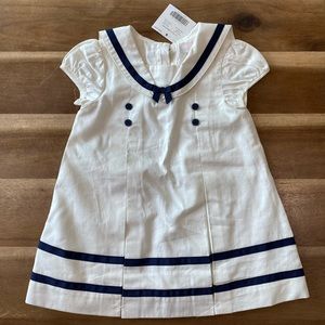 Janie and Jack dress brand new with tags. Sailor preppy style.